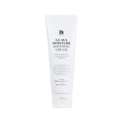 Заспокійливий крем з гуавою та азуленом Benton Guava Moisture Soothing Cream, 80 мл NC002589 фото