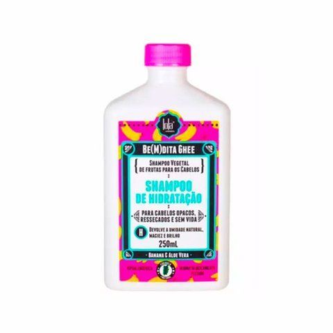 Шампунь для зволоження волосся Lola From Rio Be(M)Dita Ghee Shampoo Hidratacao Banana e Aloe Vera, 250 мл NC001254 фото