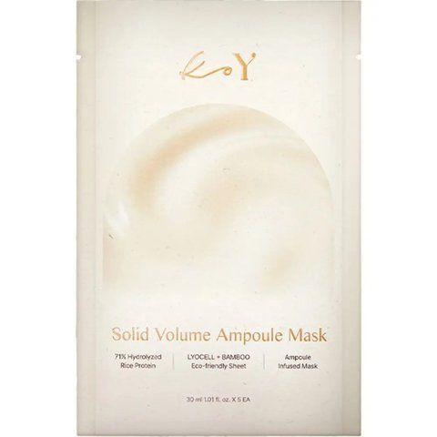 Протеїнова маска з ефектом щільності та сяйва KOY Solid Volume Ampoule Mask, 5 шт NC004656 фото