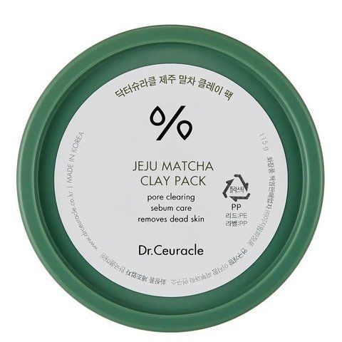 Очищуюча глиняна маска з чаєм Матча Dr.Ceuracle Jeju Matcha Clay Pack, 115 ml NC001367 фото
