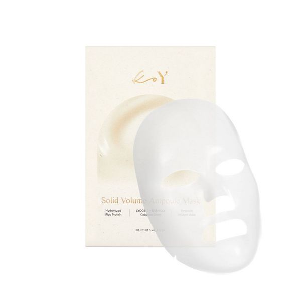 Протеїнова маска з ефектом щільності та сяйва KOY Solid Volume Ampoule Mask, 5 шт NC004656 фото