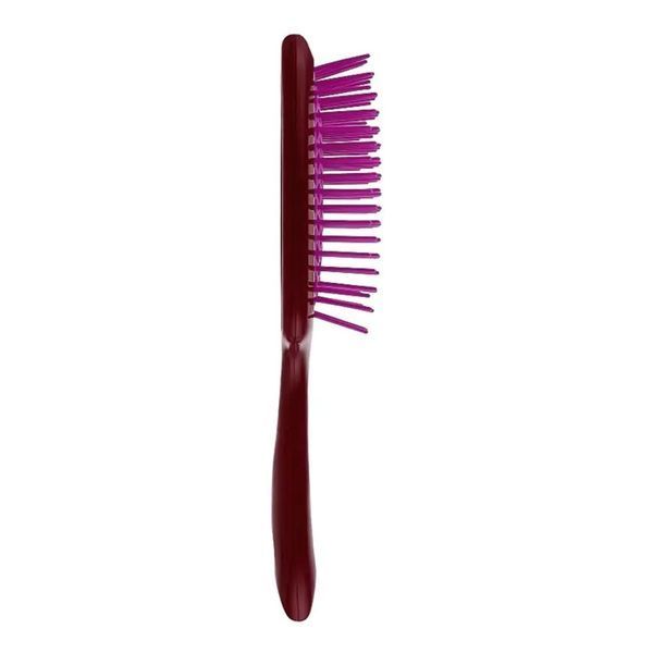 Гребінець для волосся Janeke Superbrush small бургунді з рожевим NC004050 фото