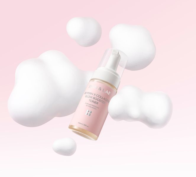 Тонер для пружності та зволоження шкіри SKIN&LAB 3D PDRN &times; Collagen Glow Booster Toner, 100 мл NC003966 фото