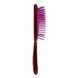 Гребінець для волосся Janeke Superbrush small бургунді з рожевим NC004050 фото 3