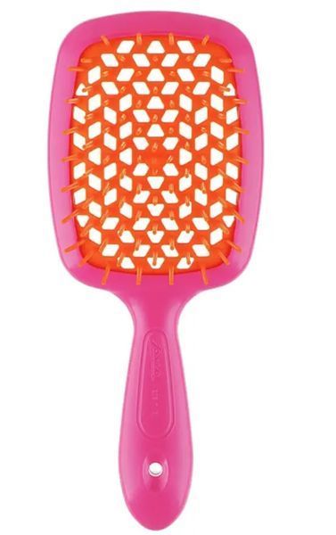 Гребінець для волосся Janeke Superbrush рожевий з жовтогарячим NC000626 фото