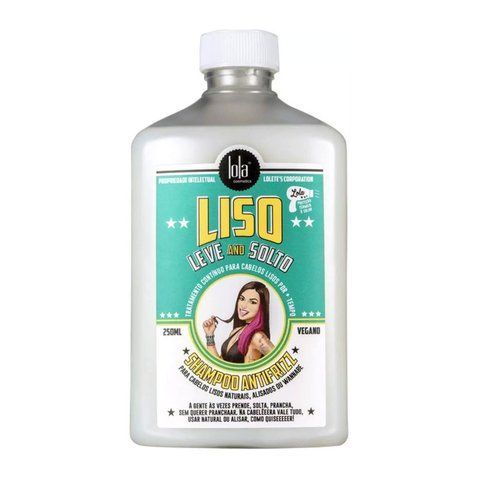 Шампунь для волосся Lola From Rio Liso Leve and Solto Antifrizz Shampoo, 250 мл NC001877 фото