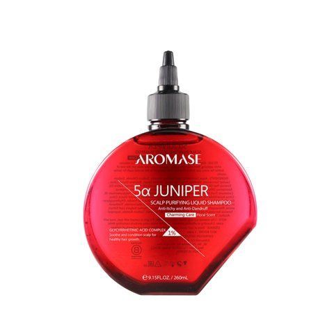 Рідкий пре-шампунь для шкіри голови Aromase 5&alpha; Juniper Scalp Purifying Liquid Shampoo Charming care, 260 мл NC004715 фото