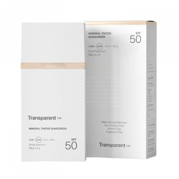 Мінеральний сонцезахисний крем у відтінку Light TRANSPARENT-LAB Mineral Tinted Sunscreen Light SPF 50, 100 мл NC003745 фото