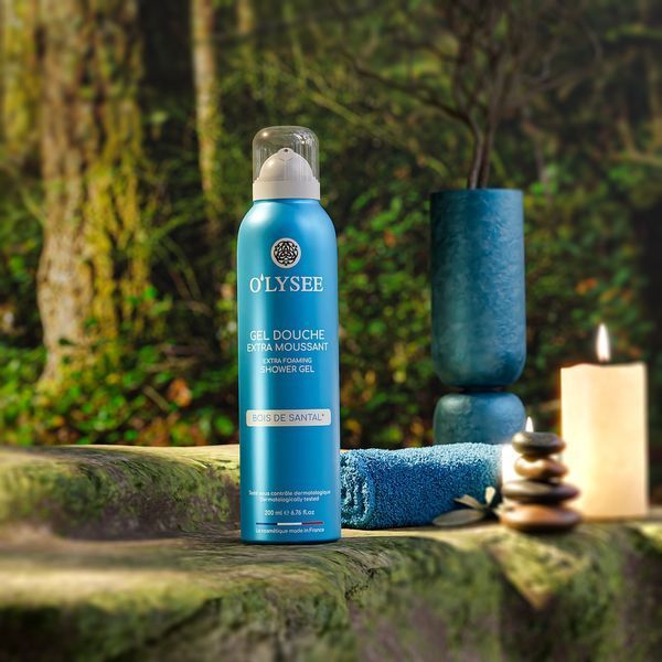 Гель-піна для душу з ароматом сандалового дерева O&rsquo;LYSEE Bois de Santal extra foaming shower gel, 200 мл NC004670 фото