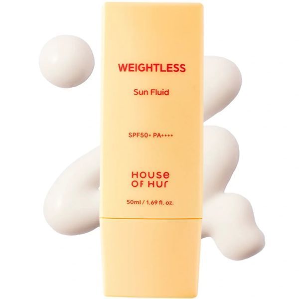 Легкий сонцезахисний флюїд для обличчя House of Hur Weightless Sun Fluid SPF 50+ PA++++ , 50 мл NC004801 фото