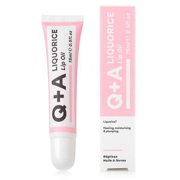 Олія для губ з лакрицею Q+A Liquorice Lip Oil, 15 мл NC000238 фото
