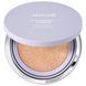 Тональний кушон з ефектом сяйва Arocell Glow Perfect Cushion SPF50+ PA+++, №21 Light Beige, 15 г NC003156 фото 1