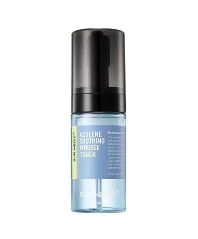 Заспокійливий тонер-мус із азуленом SUR.MEDIC+ Azulene Soothing Mousse Toner, 110 мл NC004618 фото