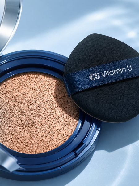 Кушон з полінуклеотидами та вітаміном U Vitamin U Coverfit Cushionpact SPF 50+ / PA++++ 23 тон, 15 г + 15 г NC004790 фото