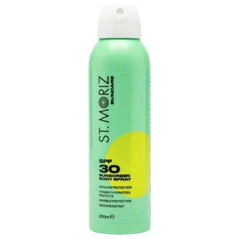 Сонцезахисний спрей для тіла St Moriz Suncare SPF 30 Body Spray, 200 мл NC004702 фото
