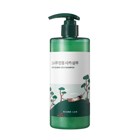 Заспокійливий шампунь з екстрактом голок сосни ROUND LAB Pine Calming Cica Shampoo, 400 мл NC004371 фото