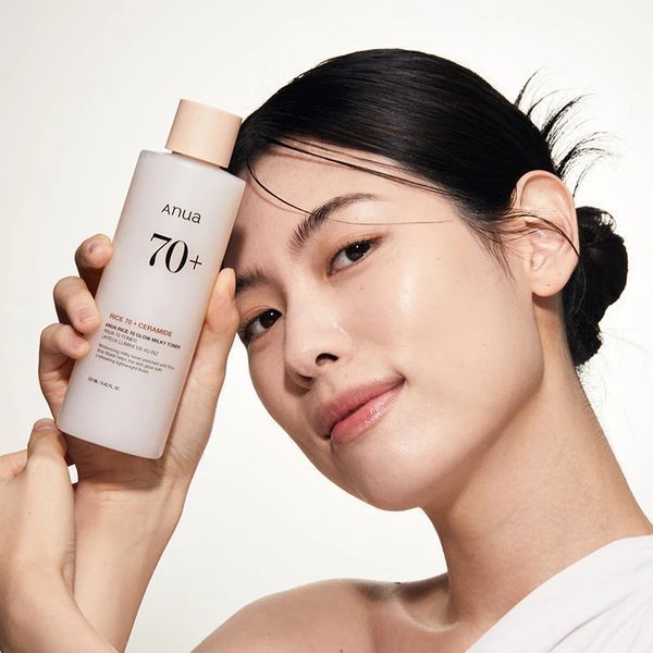 Живильний тонер з рисовим екстрактом і керамідами Anua Rice 70 Glow Milky Toner, 250 мл NC003854 фото