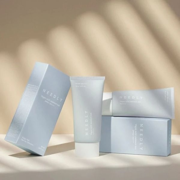 Зволожуючий сонцезахисний крем з рослинним скваланом Needly Vegan Mild Moisture Sun SPF 50+ PA++++, 50 мл NC000934 фото
