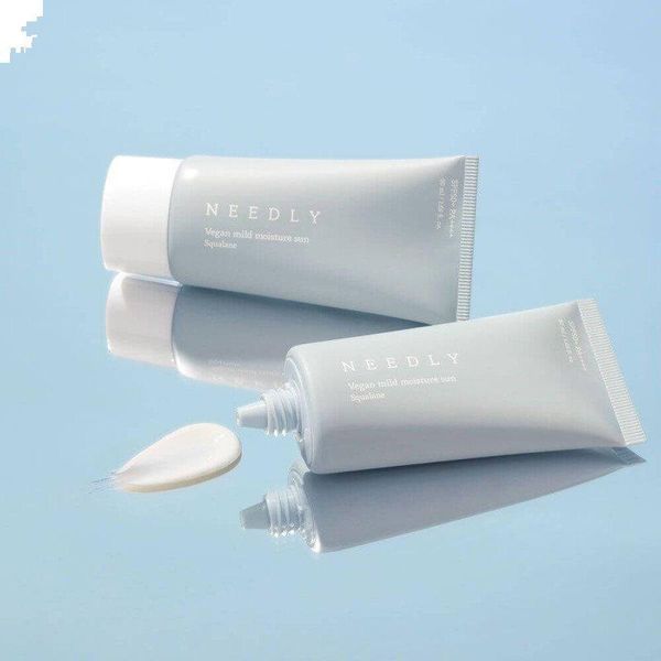 Зволожуючий сонцезахисний крем з рослинним скваланом Needly Vegan Mild Moisture Sun SPF 50+ PA++++, 50 мл NC000934 фото