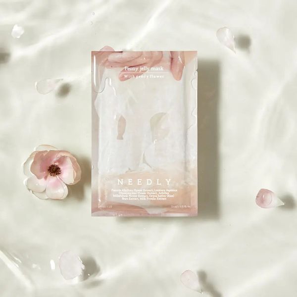 Освітлююча тканинна маска для обличчя Needly Peony Jelly Mask, 33мл NC001369 фото