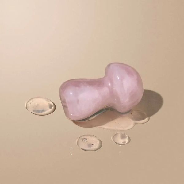 Масажний грибочок з натурального кварцу HUGS Rose quartz massage mushroom, 1 шт NC002841 фото