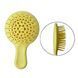 Гребінець для волосся Janeke Superbrush mini ніжно-жовтий NC001085 фото 2