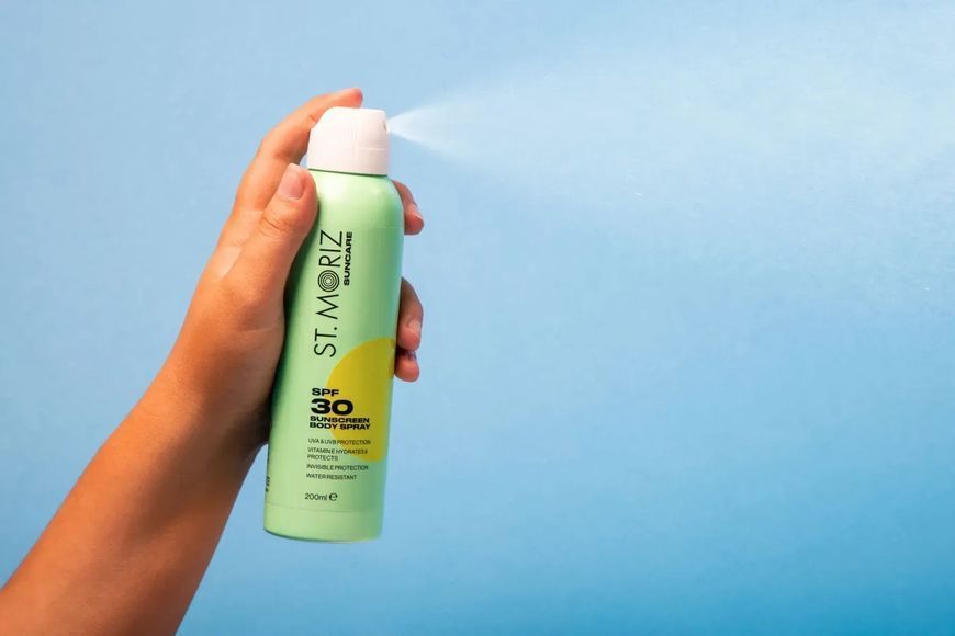 Сонцезахисний спрей для тіла St Moriz Suncare SPF 30 Body Spray, 200 мл NC004702 фото