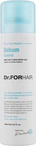 Сухий шампунь для зменшення шкірного сала Dr.FORHAIR Sebum Dry Shampoo, 150 мл NC001263 фото