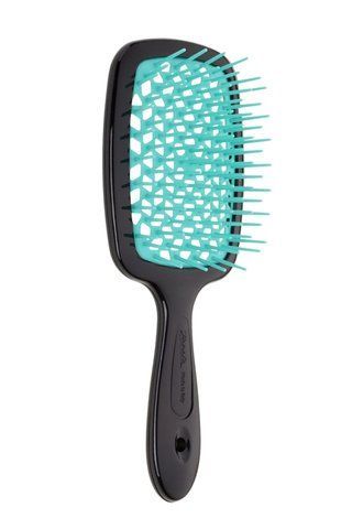 Гребінець для волосся Janeke Superbrush чорний з бірюзовим NC000613 фото