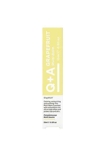 Бальзам для губ з грейпфрутом Q+A Grapefruit Multi Balm, 15 мл NC001230 фото