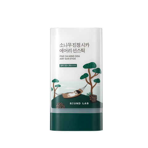 Сонцезахисний стік з екстрактом голок сосни ROUND LAB Pine Calming Cica Airy Sun Stick, 19 г NC004372 фото