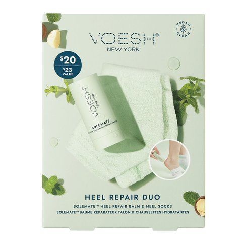 Набір відновлювальний для п'ят VOESH Heel Repair Duo бальзам + зволожувальні шкарпетки, 22 г NC003264 фото