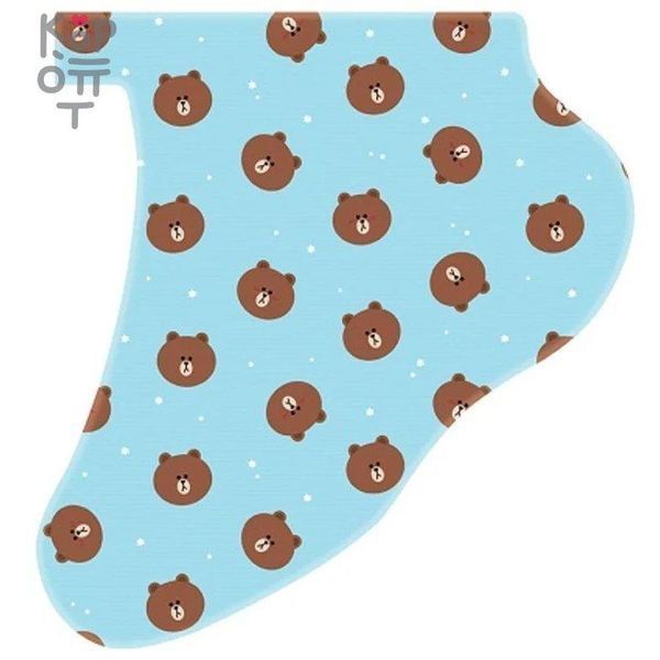 Маска для ніг відлущуюча Mediheal Line Friends Paraffin Foot Mask (1 пара) NC000369 фото