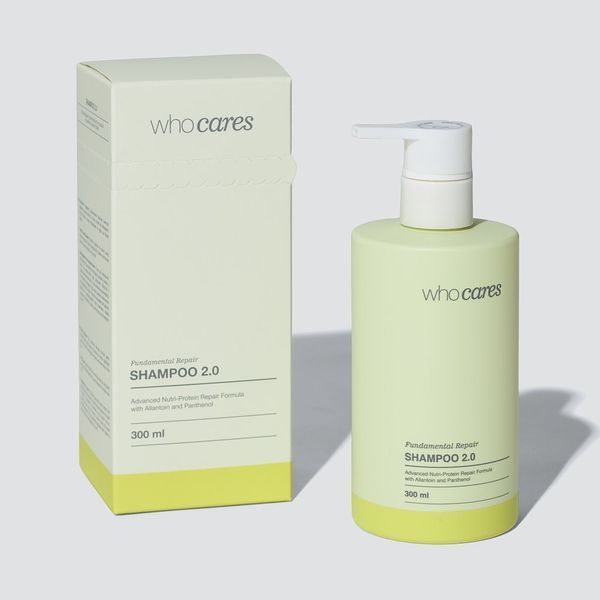 Шампунь для глибокого очищення шкіри голови WhoCares Shampoo 2.0 Fundamental Repair, 300 мл NC004246 фото