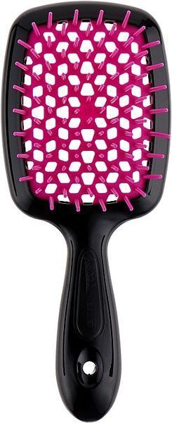 Гребінець для волосся Janeke Superbrush чорний із рожевим NC000614 фото
