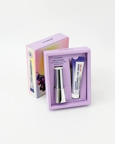 Ліфтинг-крем для зони навколо очей з EMS-аплікатором LALARECIPE Bakuchinol&trade; Eye Cream Lift Pro, 15 мл NC004835 фото