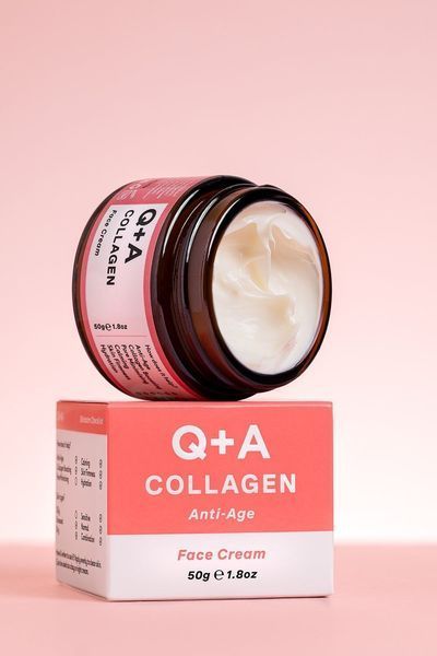Крем для обличчя з колагеном Q+A Collagen Face Cream, 50g NC000189 фото