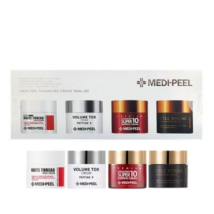 Набір мініатюр кремів для обличчя і шиі Medi-Peel Signature Cream Trial Kit 4 шт х 10g NC000368 фото