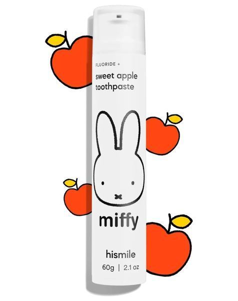Зубна паста зі смаком солодкого яблука Hismile Miffy Toothpaste, 60 г NC003895 фото