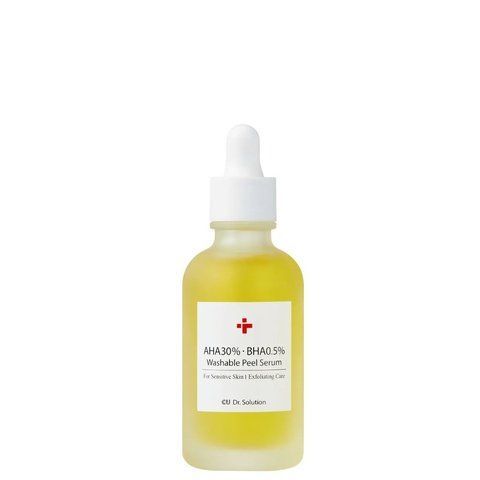 Пілінг-сироватка з AHA 30% та BHA 0,5% кислотами CU SKIN Dr. Solution AHA 30% BHA 0.5% Washable Peel Serum, 50 мл NC001789 фото