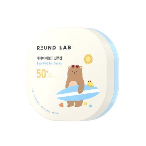 Дитячий сонцезахисний кушон ROUND LAB Baby Mild Sun Cushion, 16 g NC003777 фото