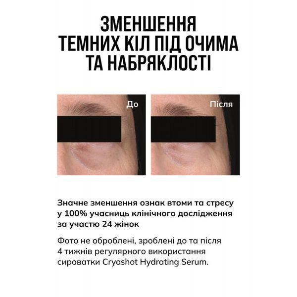 Зволожувальна сироватка INSTYTUTUM Cryoshot Hydrating Serum, 30 мл NC003613 фото