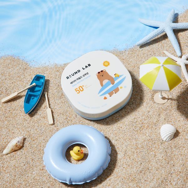 Дитячий сонцезахисний кушон ROUND LAB Baby Mild Sun Cushion, 16 g NC003777 фото