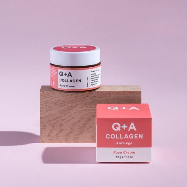 Крем для обличчя з колагеном Q+A Collagen Face Cream, 50g NC000189 фото
