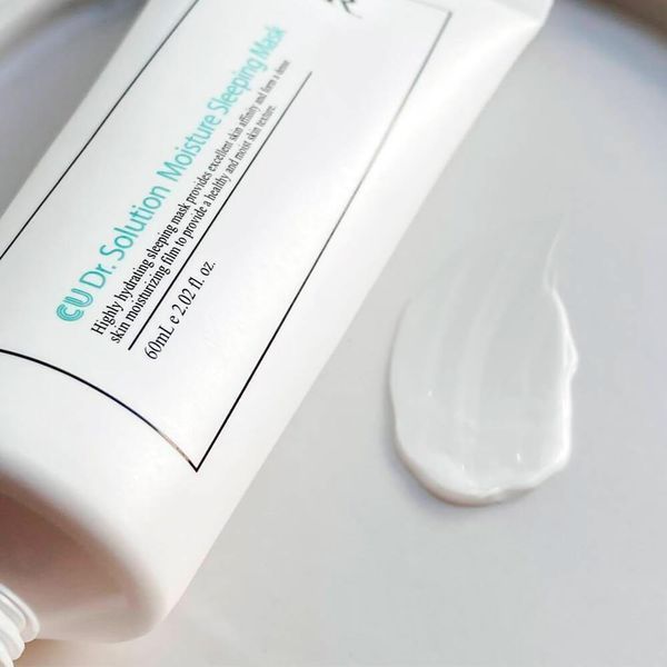 Нічна маска для обличчя CUSKIN DR.SOLUTION MOISTURE SLEEPING MASK 60 ml NC001375 фото