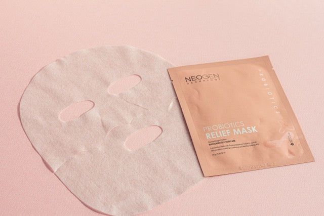 Маска для заспокоєння шкіри з пробіотиками NEOGEN Probiotics Relief Mask, 1 шт NC004619 фото
