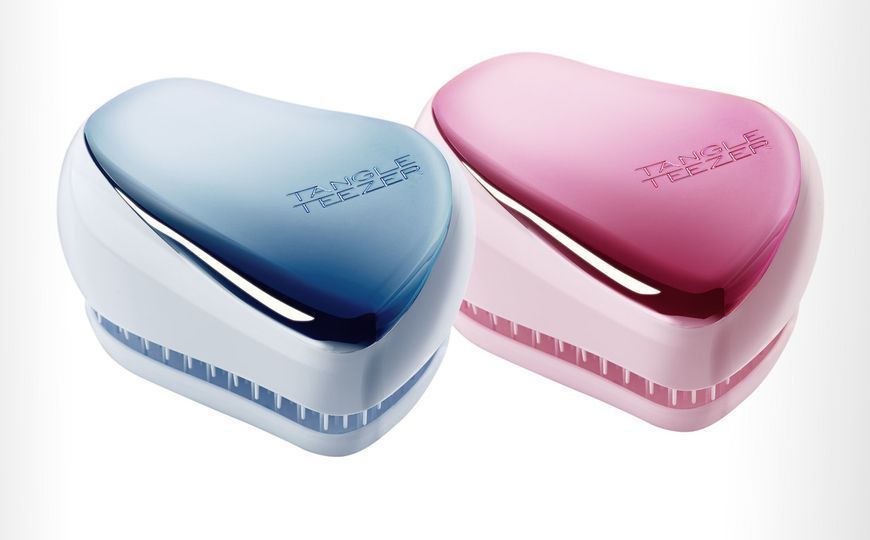 Щітка для волосся Tangle Teezer Compact Styler Sky Blue Delight Chrome NC000685 фото
