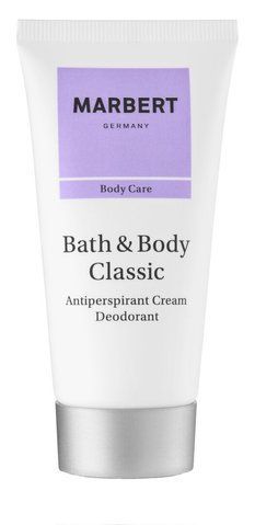 Антиперспірант крем дезодорант Marbert Bath & Body Classic Antiperspirant Cream Deodorant, 50мл NC002717 фото