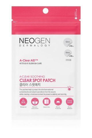 Патчі від прищів NEOGEN Dermalogy A-Clear Soothing Clear Spot Patch, 24 шт NC004620 фото