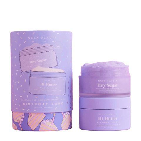 Подарунковий набір для догляду за тілом &laquo;Святковий торт&raquo; NCLA Beauty Birthday Cake Body Care Discovery Set, 2 х 100 мл NC003104 фото